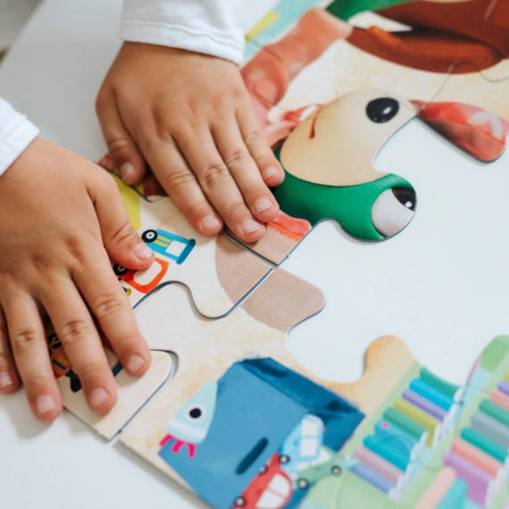 PUZZLE DLA DZIECI 25 ELEMENTY POMYSŁOWE TREFLIKI