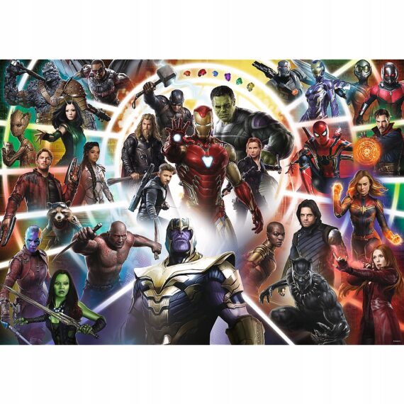 PUZZLE 1000 ELEMENTÓW AVENGERS: KONIEC GRY