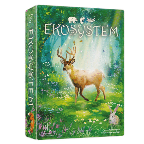 GRA RODZINNA PLANSZOWA EKOSYSTEM NASZA KSIĘGARNIA