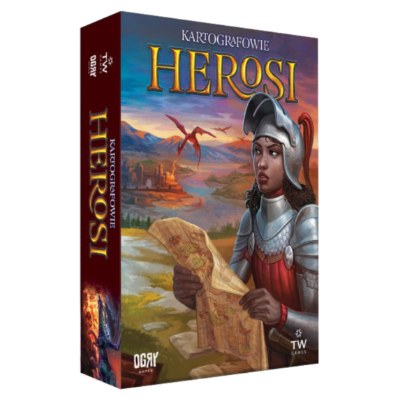 OGRY Games: Kartografowie Herosi + minidodatek umiejętności 2