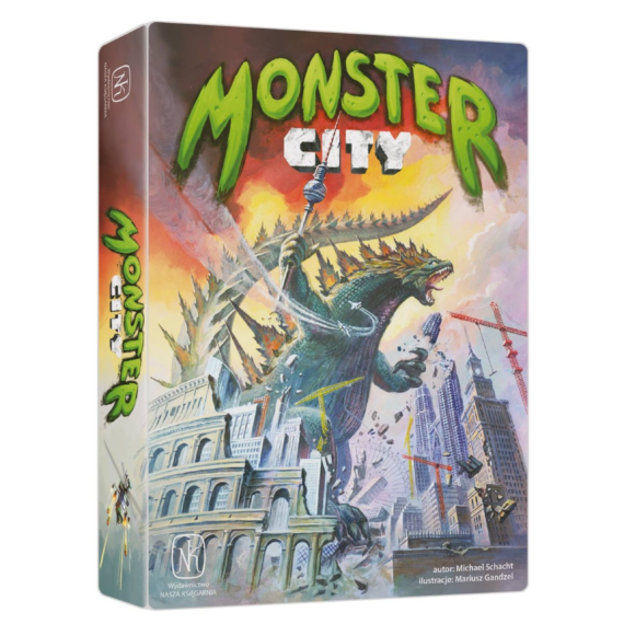 GRA STRATEGICZNA MONSTER CITY NASZA KSIĘGARNIA