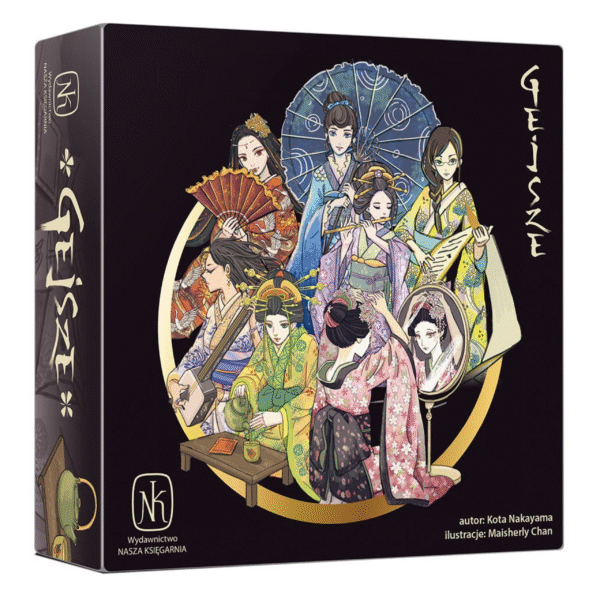 STRATEGICZNA GRA GEJSZE NASZA KSIĘGARNIA DLA 2 OSÓB