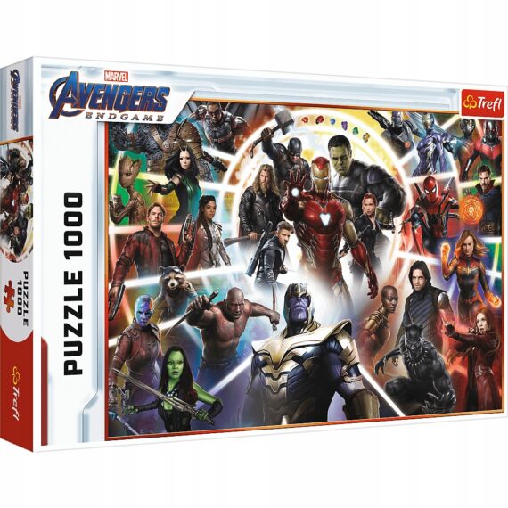 PUZZLE 1000 ELEMENTÓW AVENGERS: KONIEC GRY