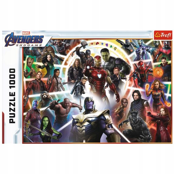PUZZLE 1000 ELEMENTÓW AVENGERS: KONIEC GRY