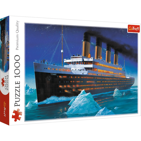 PUZZLE TITANIC STATEK 1000 ELEMENTÓW TREFL