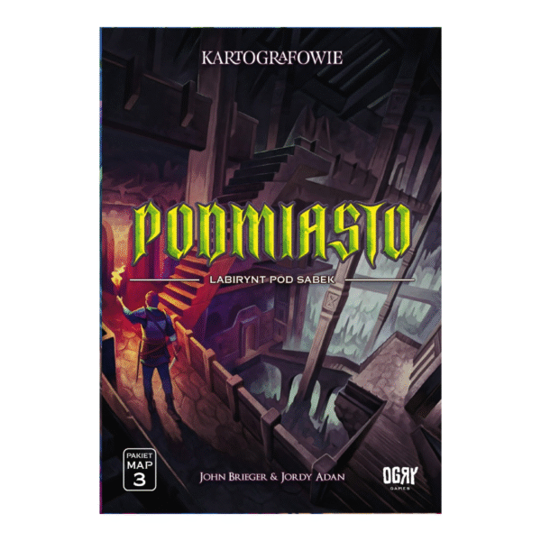 KARTOGRAFOWIE PAKIET MAP - PODMIASTO: LABIRYNT POD SABEK