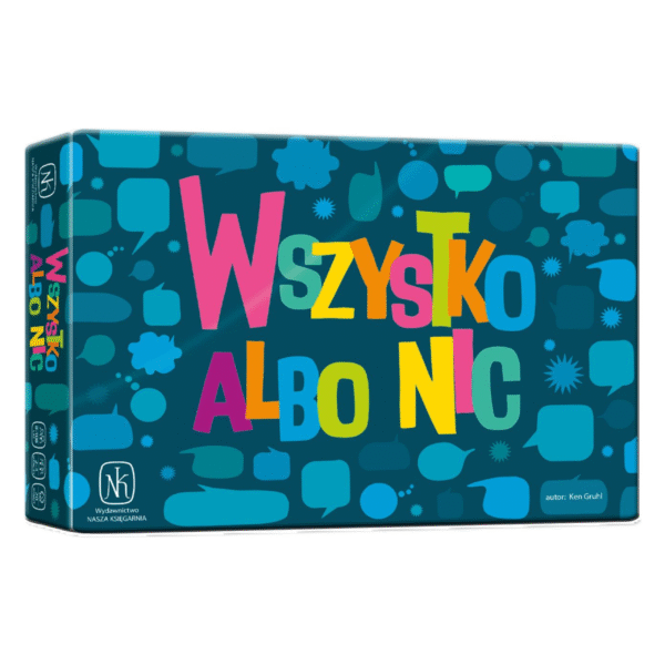 GRA TOWARZYSKA WSZYSTKO ALBO NIC NASZA KSIĘGARNIA