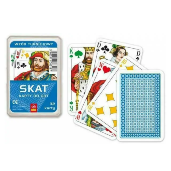 KARTY DO GRY SKAT ŚLĄSKI BRYDŻ - WZÓR TURNIEJOWY