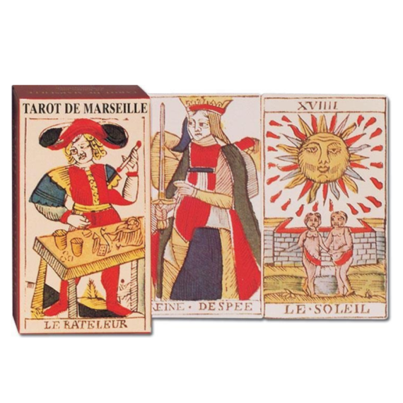 KARTY DO WRÓŻENIA PIATNIK TAROT MARSYLSKI