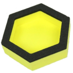 POJEMNIK NA ŻETONY DO GIER PLANSZOWYCH ŻÓŁTY SLOYCA