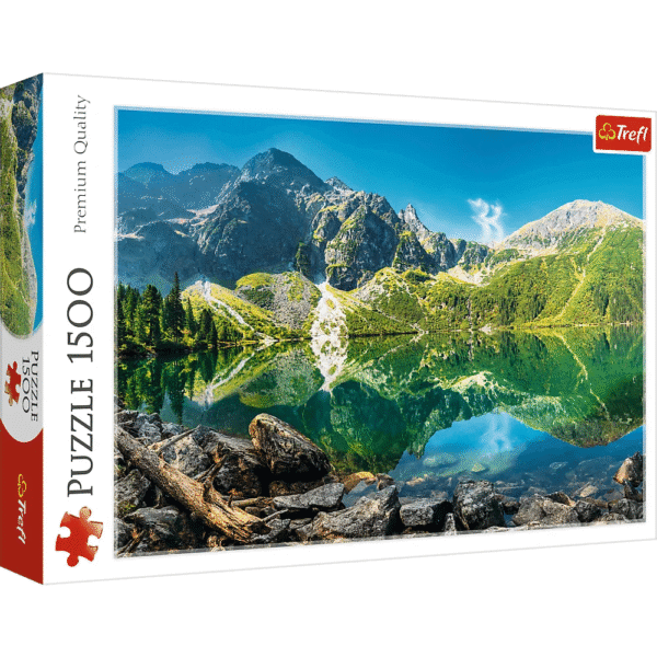 PUZZLE MORSKIE OKO TATRY 1500 ELEMENTÓW TREFL