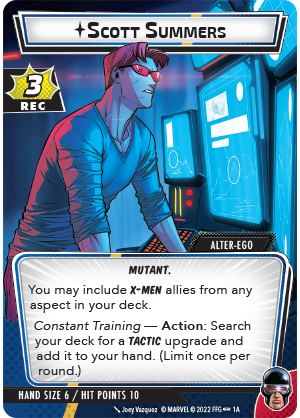 KARTY MARVEL CHAMPIONS: HERO PACK - CYCLOPS