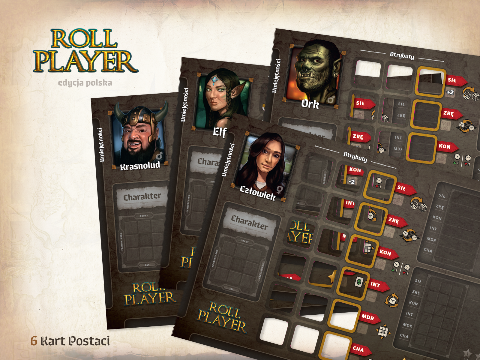 GRA PLANSZOWA ROLL PLAYER (EDYCJA POLSKA)