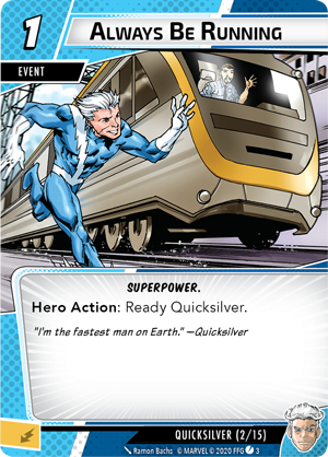 KARTY MARVEL CHAMPIONS: HERO PACK - QUICKSILVER