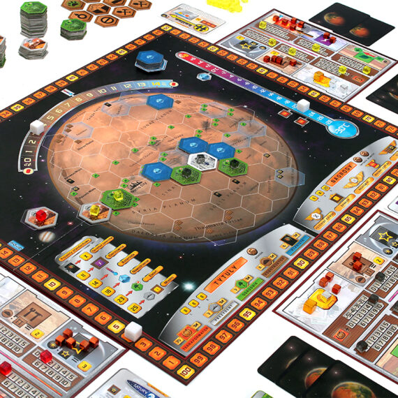 STRATEGICZNA GRA PLANSZOWA TERRAFORMACJA MARSA REBEL