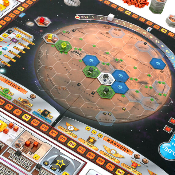 STRATEGICZNA GRA PLANSZOWA TERRAFORMACJA MARSA REBEL