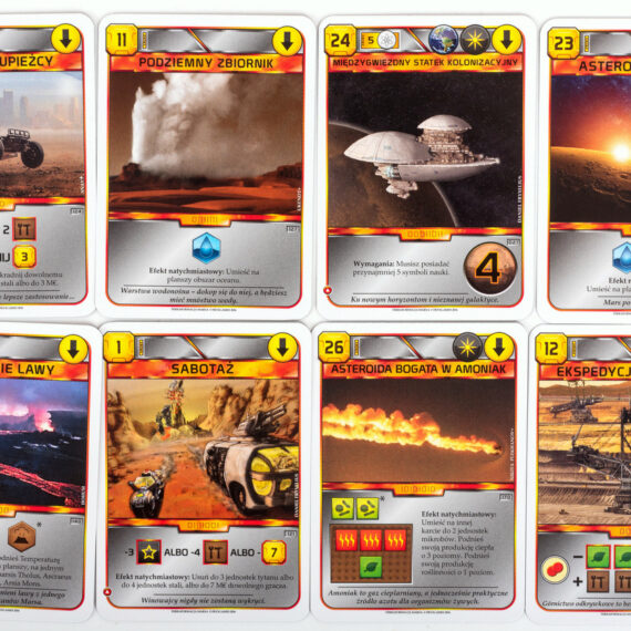 STRATEGICZNA GRA PLANSZOWA TERRAFORMACJA MARSA REBEL