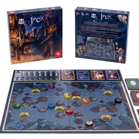 GRA PLANSZOWA 2-OSOBOWA MR. JACK EDYCJA POLSKA