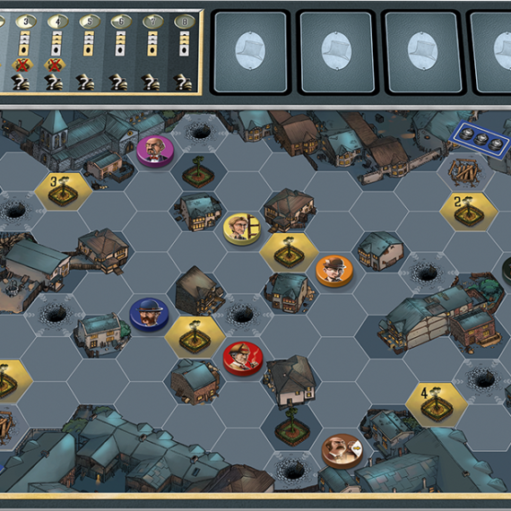 GRA PLANSZOWA 2-OSOBOWA MR. JACK EDYCJA POLSKA