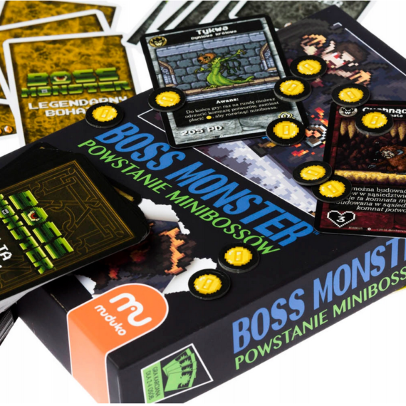 GRA KARCIANA MUDUKO BOSS MONSTER POWSTANIE MINIBOSSÓW