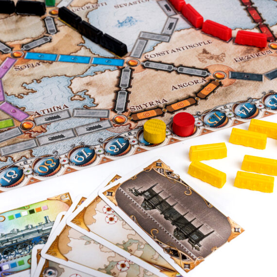 GRA PLANSZOWA WSIĄŚĆ DO POCIĄGU: EUROPA REBEL