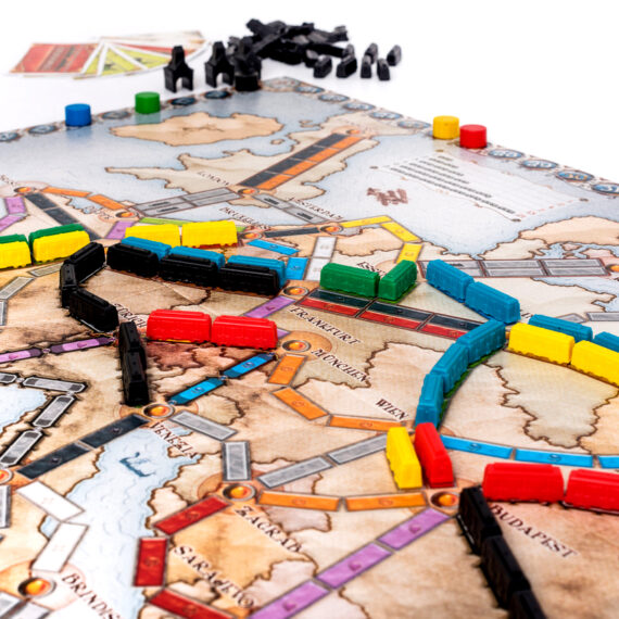GRA PLANSZOWA WSIĄŚĆ DO POCIĄGU: EUROPA REBEL