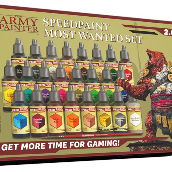 ZESTAW FARBEK THE ARMY PAINTER: SPEEDPAINT MOST WANTED 2.0