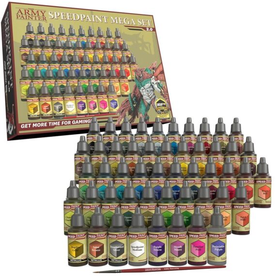ZESTAW FARBEK THE ARMY PAINTER: SPEEDPAINT MEGA SET 2.0
