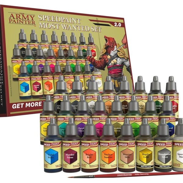 ZESTAW FARBEK THE ARMY PAINTER: SPEEDPAINT MOST WANTED 2.0