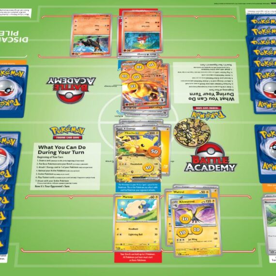 GRA PLANSZOWA POKEMON TCG: BATTLE ACADEMY (2024) REBEL
