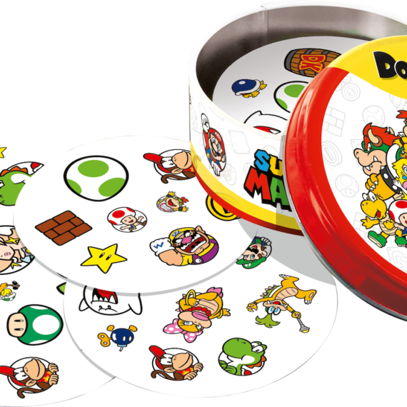 RODZINNA GRA KARCIANA DOBBLE SUPER MARIO REBEL