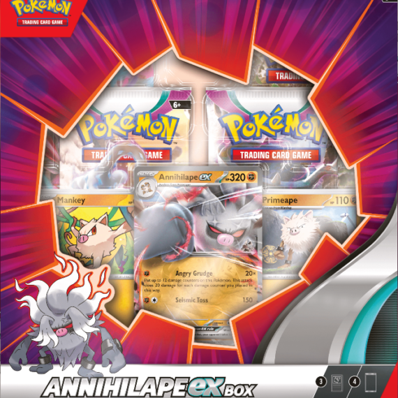 GRA KARCIANA POKEMON TCG: JULY EX BOX ANNIHILAPE REBEL