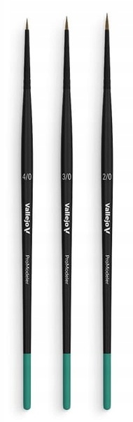 ZESTAW VALLEJO B01990 - PRO MODEL - DEFINITION SET - NATURAL (4/0, 3/0, 2/0