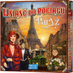 FAMILIJNA GRA PLANSZOWA WSIĄŚĆ DO POCIĄGU: PARYŻ REBEL