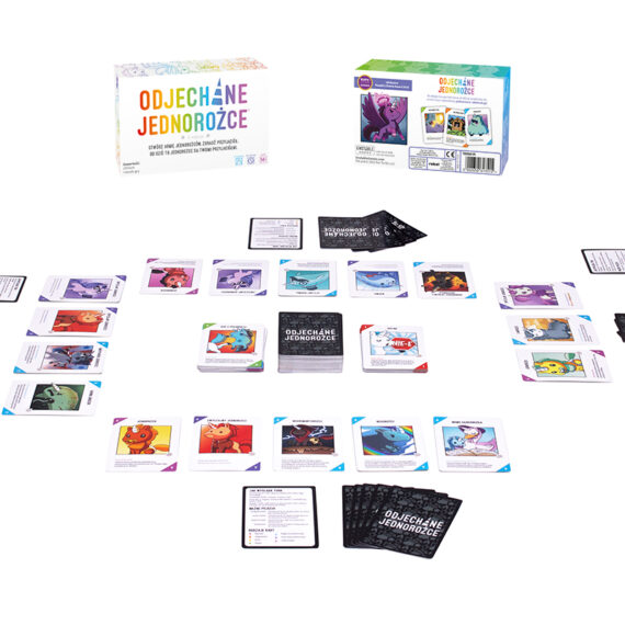 STRATEGICZNA GRA KARCIANA ODJECHANE JEDNOROŻCE (DRUGA EDYCJA) REBEL
