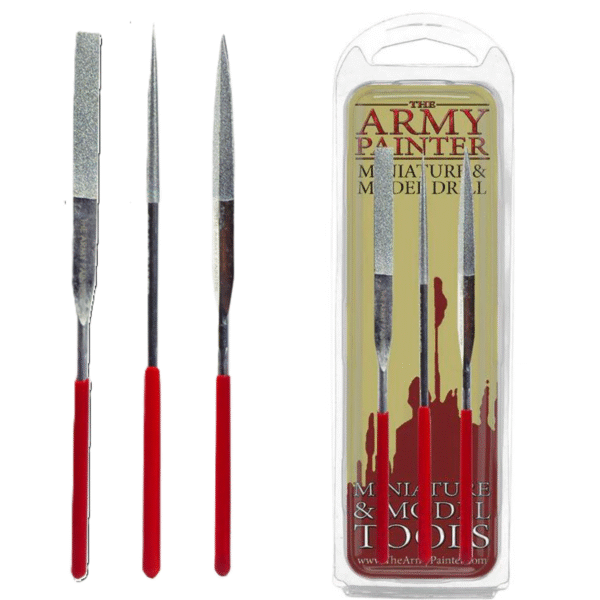 THE ARMY PAINTER MINIATURE AND MODEL FILES ZESTAW PILNIKÓW