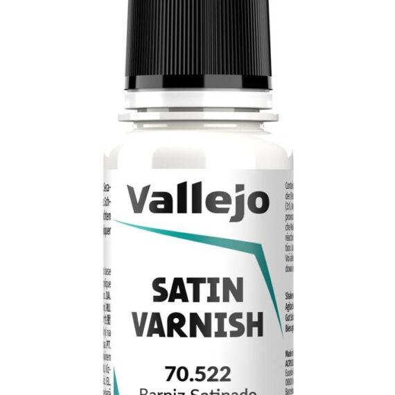 LAKIER NAWIERZCHNIOWY VALLEJO PERMANENT SATIN VARNISH 18ML 70.522