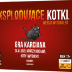 TOWARZYSKA GRA KARCIANA EKSPLODUJĄCE KOTKI (NOWA EDYCJA) REBEL