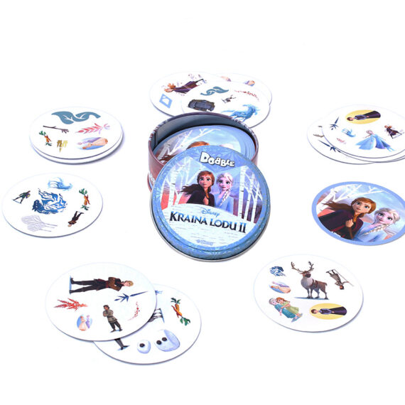 RODZINNA GRA KARCIANA DOBBLE KRAINA LODU 2 REBEL