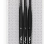 ZESTAW PĘDZLI VALLEJO B02991 -  DETAIL - DESIGN SET - SYNTHETIC (0, 1, 2)