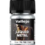 FARBKA METALICZNA VALLEJO LIQUID METAL SILVER 35ML 70.790
