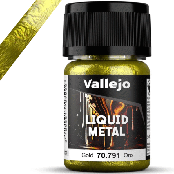 FARBKA METALICZNA VALLEJO LIQUID METAL GOLD 35ML 70.791