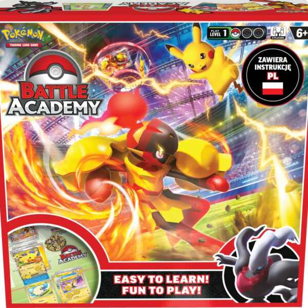 GRA PLANSZOWA POKEMON TCG: BATTLE ACADEMY (2024) REBEL