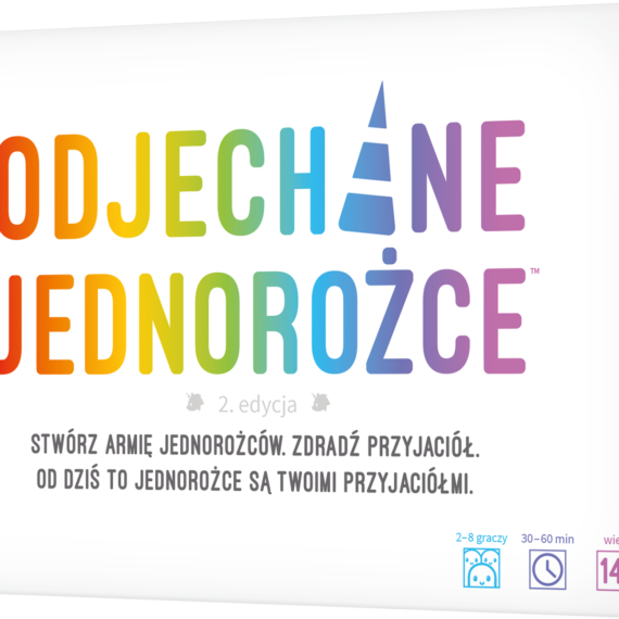 STRATEGICZNA GRA KARCIANA ODJECHANE JEDNOROŻCE (DRUGA EDYCJA) REBEL