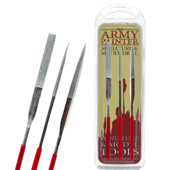 THE ARMY PAINTER MINIATURE AND MODEL FILES ZESTAW PILNIKÓW