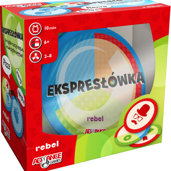 GRA KARCIANA RODZINNA EKSPRESŁÓWKA REBEL