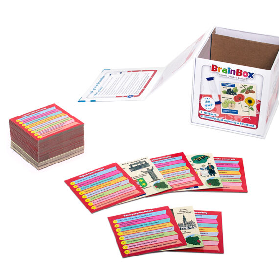 EDUKACYJNA GRA DLA DZIECI BRAINBOX - POLSKA (DRUGA EDYCJA) REBEL