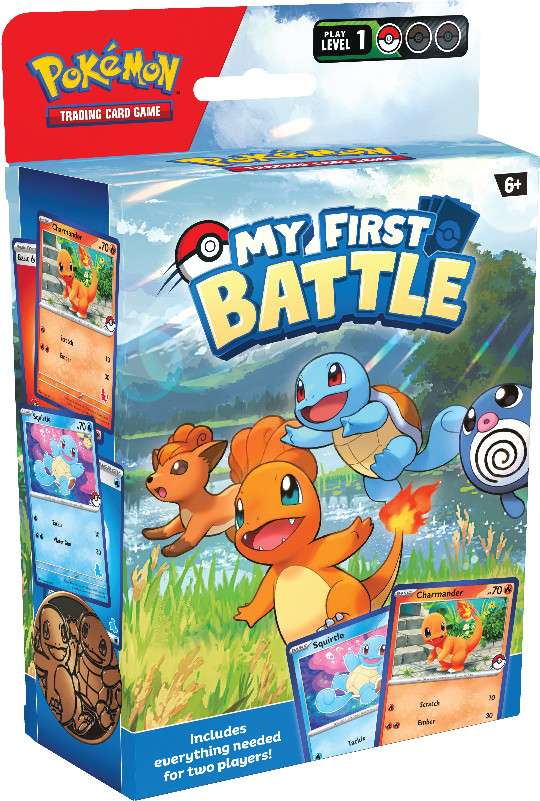 GRA KARCIANA POKEMON TCG: MY FIRST BATTLE - CHARMANDER I SQUIRTLE REBEL