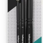 ZESTAW PĘDZLI NATURALNYCH VALLEJO B07990 - DRY BRUSH SET - NATURAL S, M, L