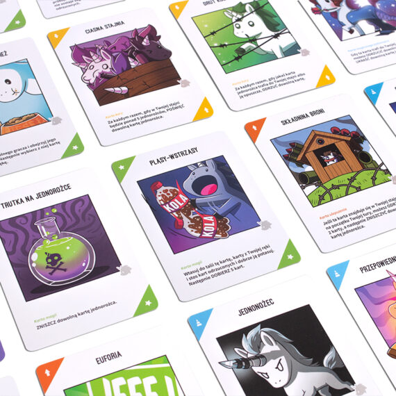 STRATEGICZNA GRA KARCIANA ODJECHANE JEDNOROŻCE (DRUGA EDYCJA) REBEL